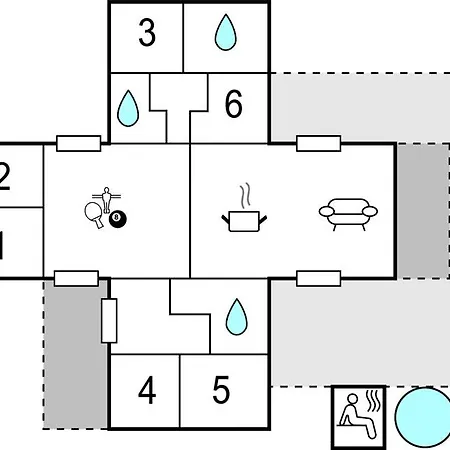 Ferienhaus Schönes Haus In Mit Sauna *